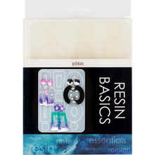 Antique White UV Resin Mould Rectangle Earrings, 1pc Resin Moulds
