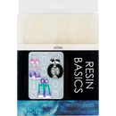 Antique White UV Resin Mould Rectangle Earrings, 1pc Resin Moulds