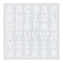 Lavender UV Resin Mould, Mini Alphanumeric, 1pc Resin Moulds