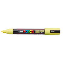 Dim Gray Posca PC-5M Medium Bullet Tip Paint Marker, Sunshine Yellow Paint Markers