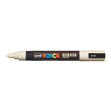 Dark Slate Gray Posca PC-5M Medium Bullet Tip Paint Marker, Ivory Paint Markers