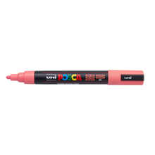 Light Slate Gray Posca PC-5M Medium Bullet Tip Paint Marker, Coral Pink Paint Markers