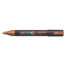 Dark Slate Gray Posca PC-5M Medium Bullet Tip Paint Marker, Bronze Paint Markers