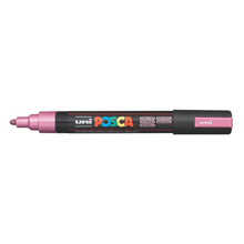 Dim Gray Posca PC-5M Medium Bullet Tip Paint Marker metallic, Pink Paint Markers
