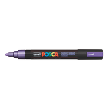 Dark Slate Gray Posca PC-5M Medium Bullet Tip Paint Marker metallic, Violet Paint Markers
