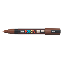 Dark Slate Gray Posca PC-5M Medium Bullet Tip Paint Marker, Brown Paint Markers