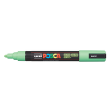 Dim Gray Posca PC-5M Medium Bullet Tip Paint Marker, Light Green Paint Markers
