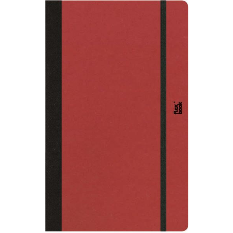 Brown Flexbook  Large (13x21cm) Ecosmiles Notebook Ruled  100gsm 192 pages - Cherry Pads