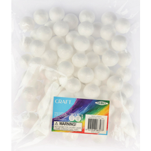 Lavender Polystyrene Balls 2.5cm 100Pc Kids Craft Basics