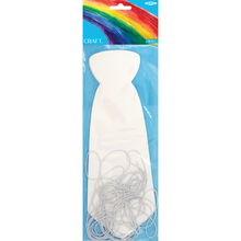 Seashell DIY Cardboard Neck Ties, 12Pc Craft Basics