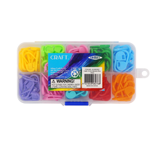 White Smoke Habbi Stitch Markers Box 120Pc Craft Basics