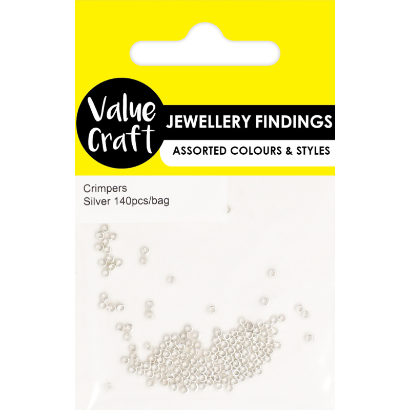 White Smoke Jewellery Findings Crimpers Silver 140 Pcs Charms and Pendants