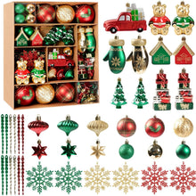 White Smoke 70 Pcs Christmas Ball Ornaments, Santa, Red, Green
Assorted Christmas Tree Hanging Ornaments, Shatterproof Decorative Hanging Decor Bulk for Xmas Winter Holiday Decorations(Green) Xmas