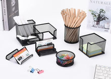 White Smoke 6-set Desk Organisers, Pen Holder for Stationeries & Pencils, Accessories Craft Storage & Lighting