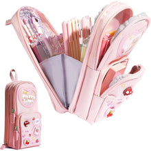 White Smoke Large Capacity Pencil Case with Compartments for Students and Office, SZ3 Baby & Kids > Baby & Kids Others > Pen & Pencil Cases