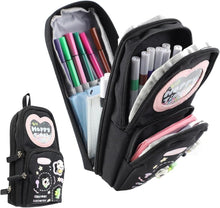White Smoke Large Capacity Multifunctional Pencil Case with Compartments for Students and Office, SZ5 Baby & Kids > Baby & Kids Others > Pen & Pencil Cases