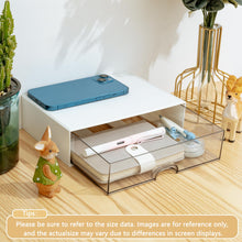 Light Goldenrod Desk organizer - Chest of drawers - Storage drawer - Office supplies - School supplies - Makeup organizer - Storage box - Desk accessories - Desk organizer - Storage system - Stacking tray - White - 1 piece Craft Storage & Lighting