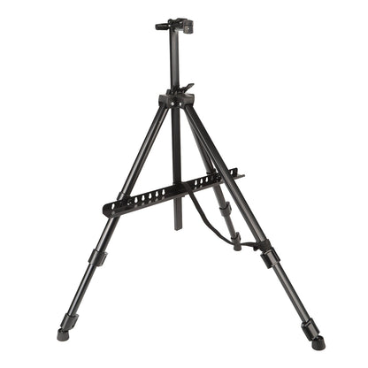 White Smoke Metal Adjustable Folding Artist & Display Easel, Black, 158cm Easels