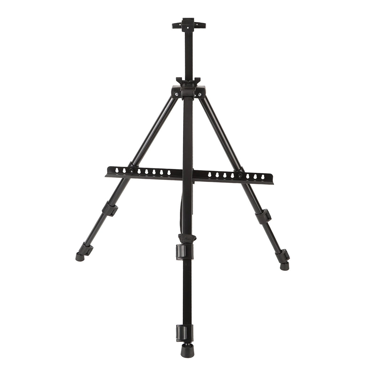 White Smoke Metal Adjustable Folding Artist & Display Easel, Black, 158cm Easels