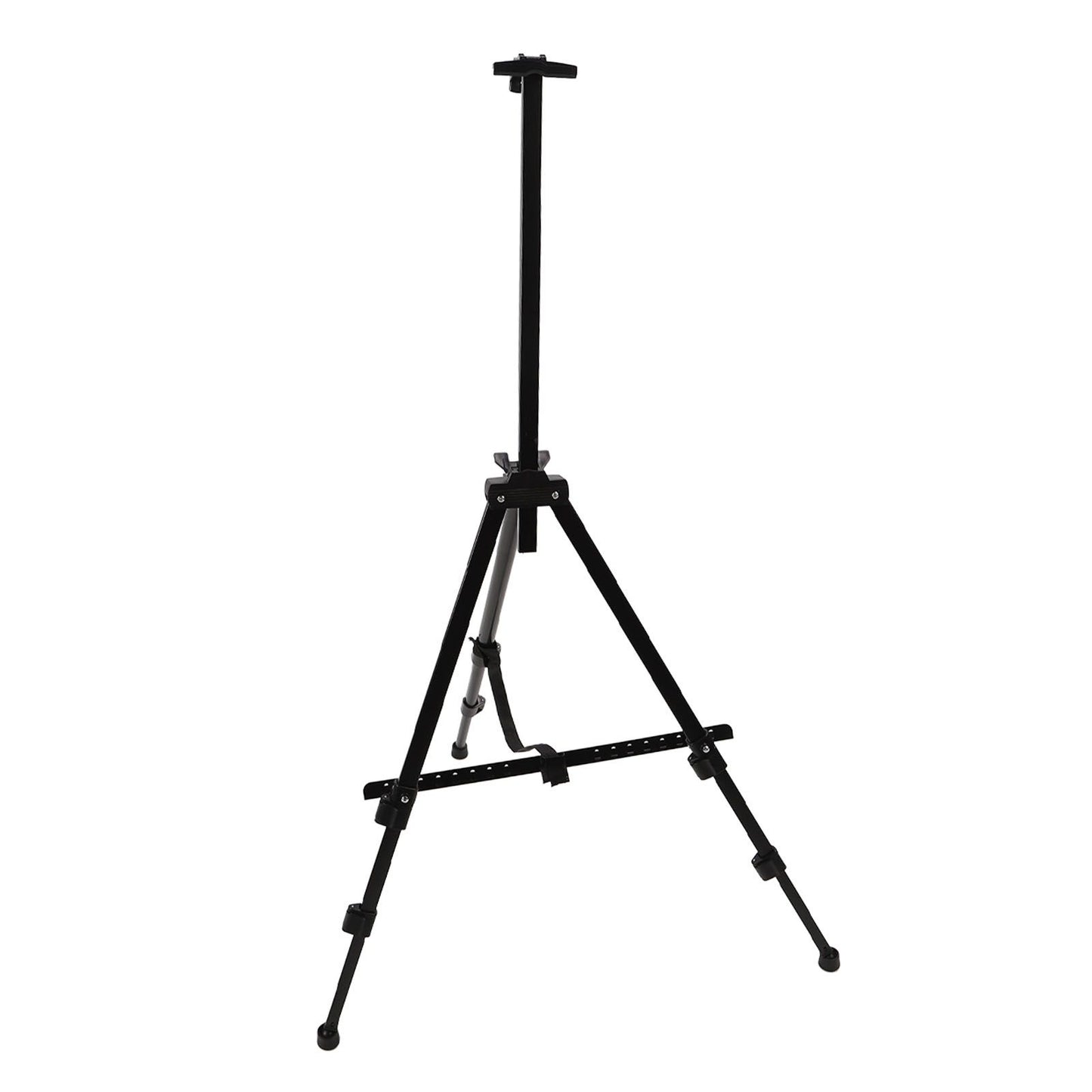 White Smoke Metal Adjustable Folding Artist & Display Easel, Black, 158cm Easels