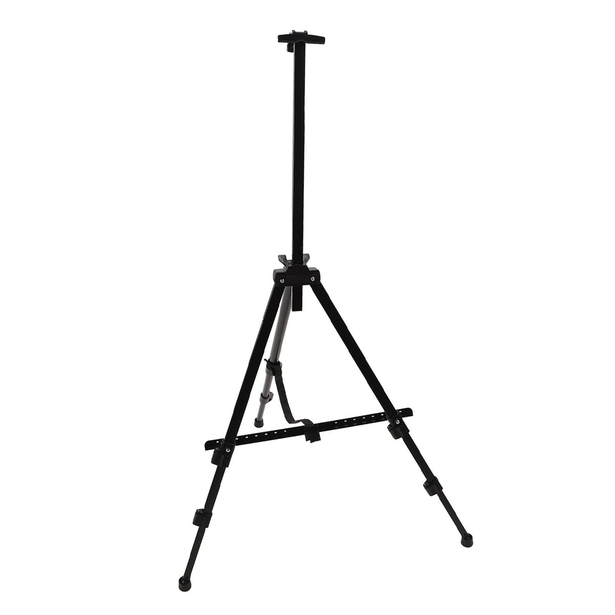 White Smoke Metal Adjustable Folding Artist & Display Easel, Black, 158cm Easels