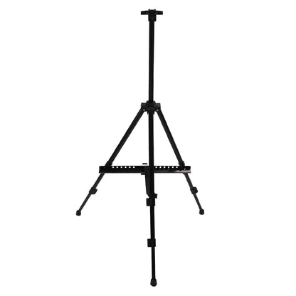 White Smoke Metal Adjustable Folding Artist & Display Easel, Black, 158cm Easels