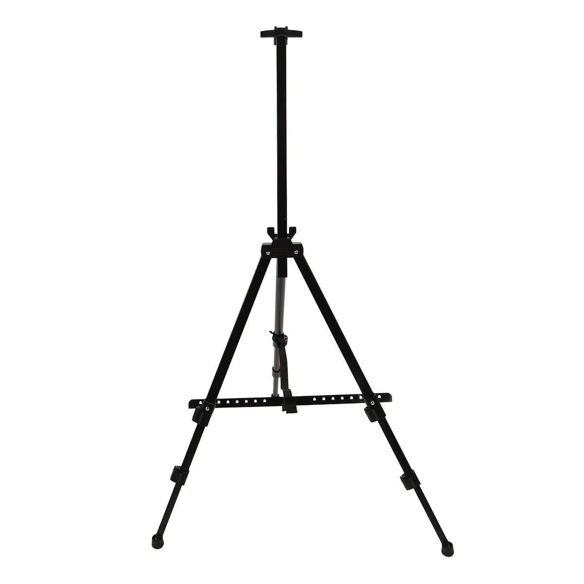 White Smoke Metal Adjustable Folding Artist & Display Easel, Black, 158cm Easels