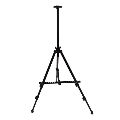 White Smoke Metal Adjustable Folding Artist & Display Easel, Black, 158cm Easels