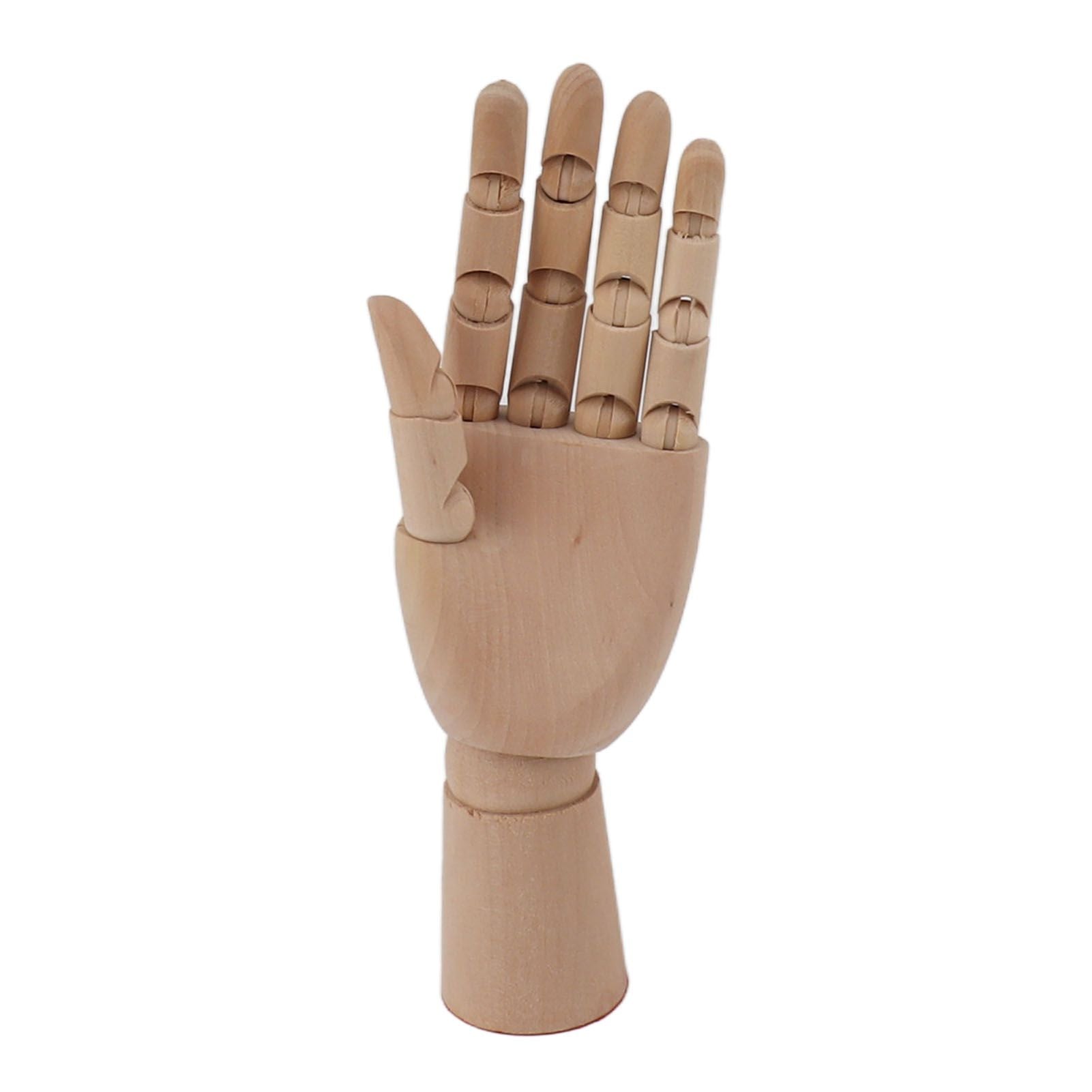 White Smoke Wooden Artists Hand Manikin, Left Hand, Small Drawing Accessories