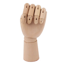 White Smoke Wooden Artists Hand Manikin, Left Hand, Small Drawing Accessories