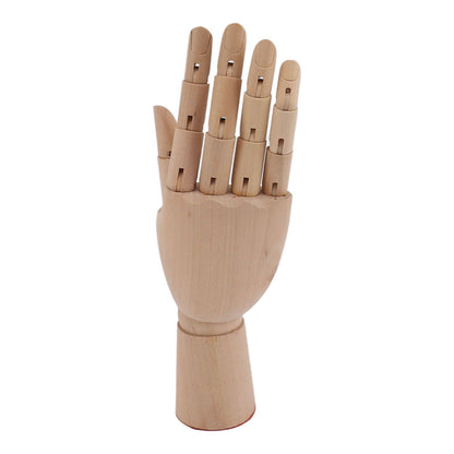 White Smoke Wooden Artisits Hand Manikin, Right Hand Small Drawing Accessories