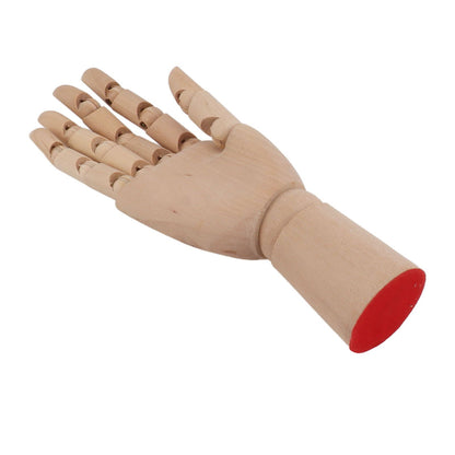 White Smoke Wooden Artisits Hand Manikin, Right Hand Small Drawing Accessories