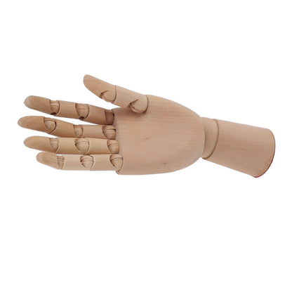 White Smoke Wooden Artisits Hand Manikin, Right Hand Small Drawing Accessories