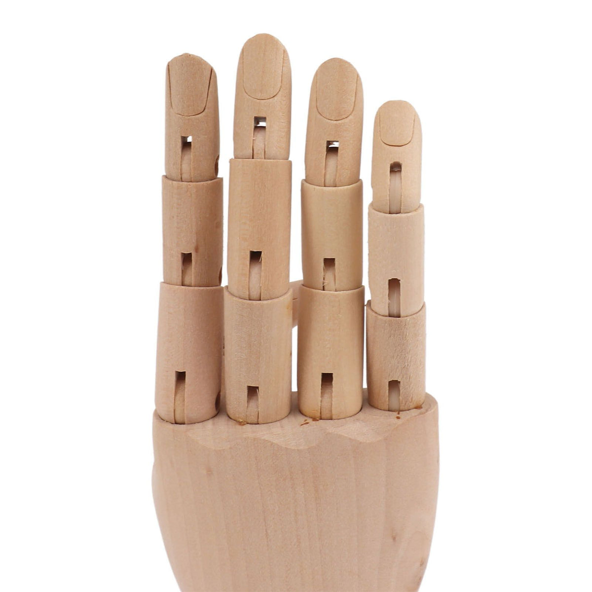 Tan Wooden Artisits Hand Manikin, Right Hand Small Drawing Accessories