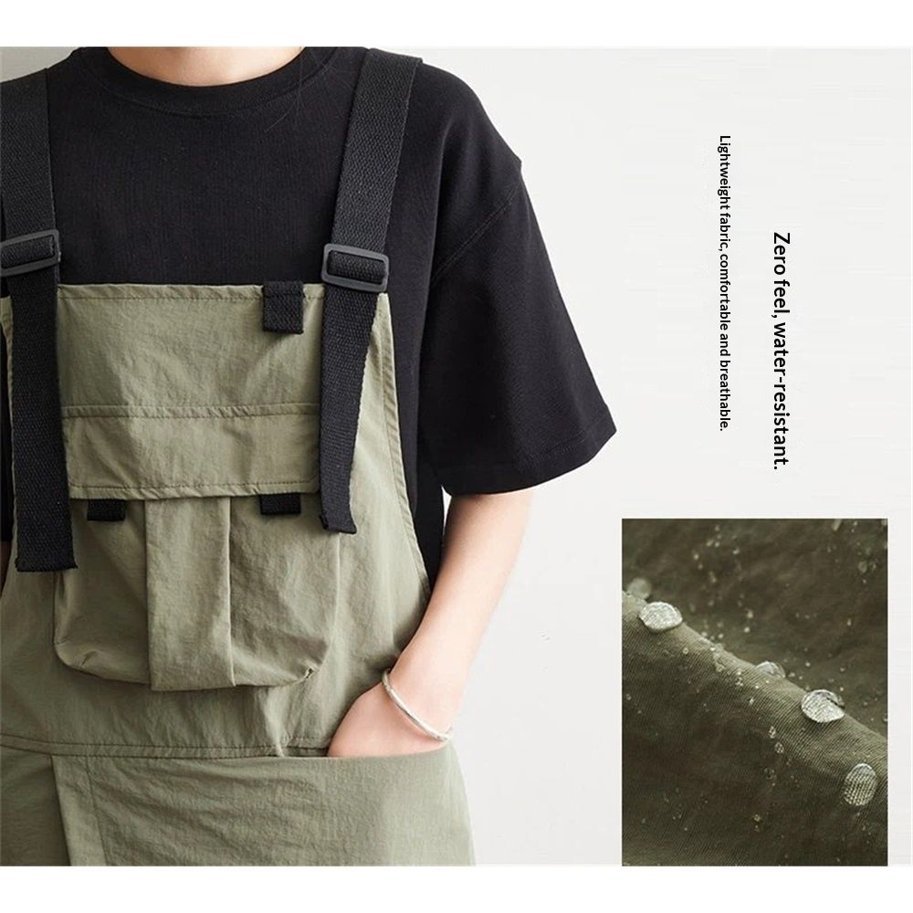 White Smoke Artists Apron Vest with single pocket. Painting Accessories