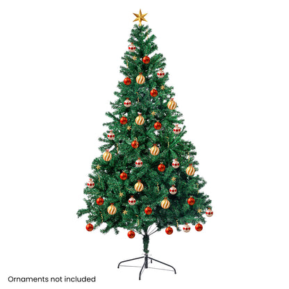 White Smoke Christabelle Christmas Tree Decor 1.2m Xmas Decorations - 300 Tips Green Christmas