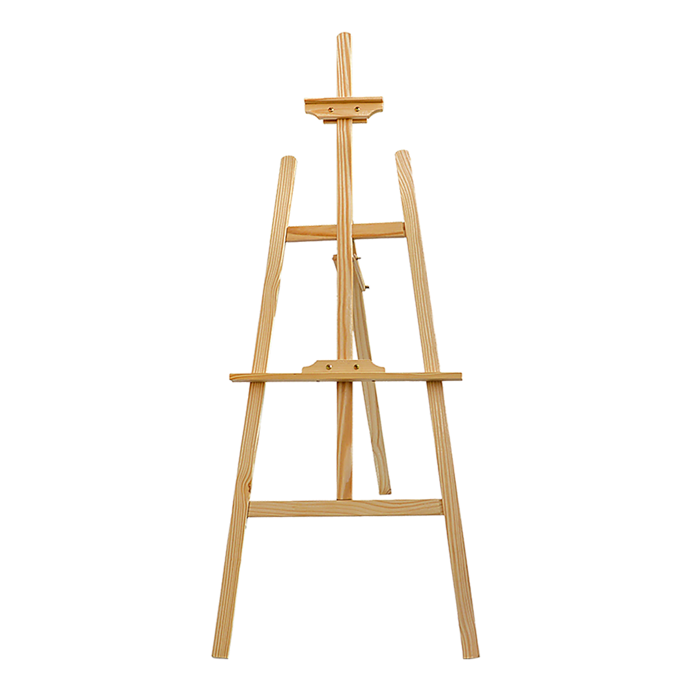 Black Pine Wood A-Frame Artist Easel, 150cm Easels