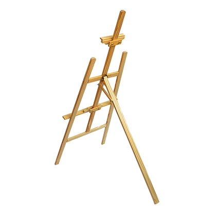 Black Pine Wood A-Frame Artist Easel, 150cm Easels