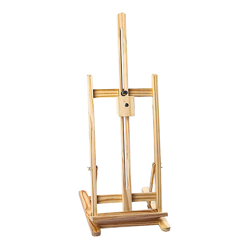 Black Tabletop H Frame Wooden Studio Easel Easels