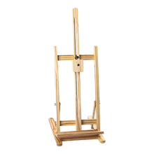 Black Tabletop H Frame Wooden Studio Easel Easels