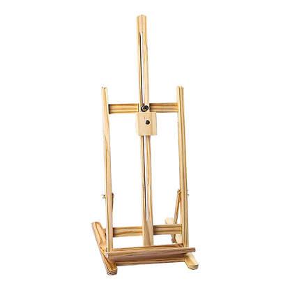 Black Tabletop H Frame Wooden Studio Easel Easels