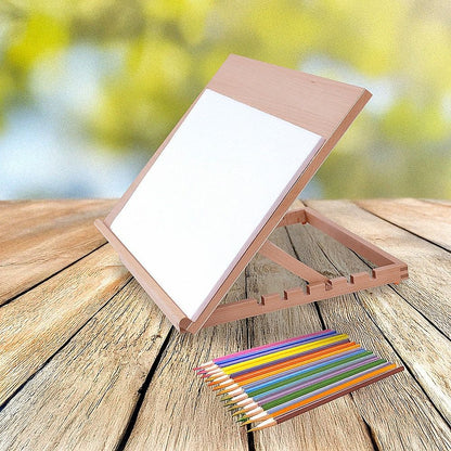 White Smoke Wooden Drawing Board, A2 Easels