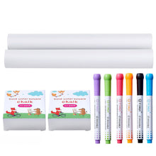 White Smoke Easel Accessory Set, 32 PCS Kid's Art Easel Painting Kit Including Chalks, Dry-Erase Markers & Paper Rolls Kids Furniture & Easels