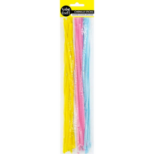 Gold Chenille Sticks, Pastel Colours, 60pcs Kids Activities