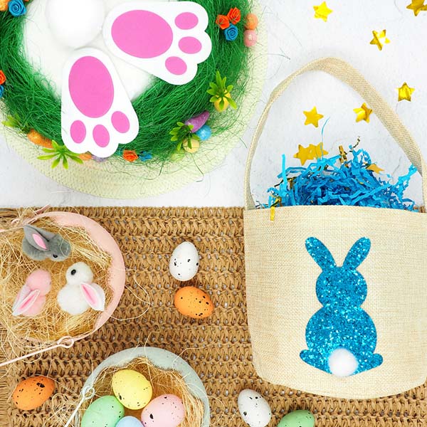 White Smoke Easter Basket Filling, Blue/ Gold/ Stars, 36g Easter