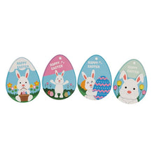 White Smoke Easter Egg Shapped Gift Tags, Assorted designs, 8pk Easter