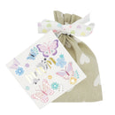 White Smoke Stickers Foil, Butterflies 1Sh Paper Craft