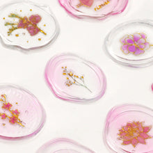 White Smoke Stickers Epoxy, Seals Pink 1Sh Paper Craft