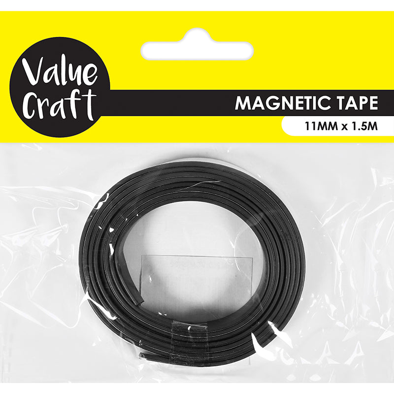 Lavender Magnetic Adhesive Tape Roll 1.5Mx11Mm Craft Basics