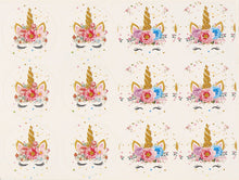 Misty Rose Paper Loot Bags W Stickers Unicorn 8Pcs Paper Craft